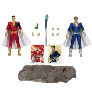 McFarlane Gold Label Shazam & Freddy Action Figures 2pk