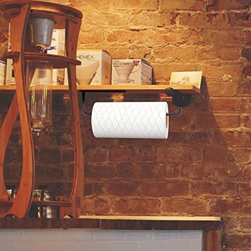 Stylish Adhesive Paper Towel Holder for Easy Use