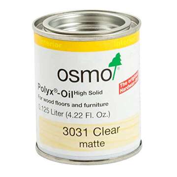 Osmo Polyx-Oil Clear Matte Finish for Wood Projects
