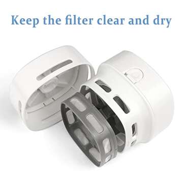 Desktop Vacuum Cleaner-Crumb Vacuum/Desk Vacuum Cleaner Mini Handheld Table dust Sweeper Energy Saving/360º Rotatable Design for Keyboard/Hom/Can Suck up Crumbs dusts Hairs in Office Kitchen etc.