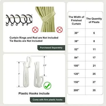 IYUEGO Pinch Pleat Solid Thermal Insulated 95% Sky Blueout Patio Door Curtain Panel Drape for Traverse Rod and Track, Sky Blue 52" W x 84" L (One Panel)