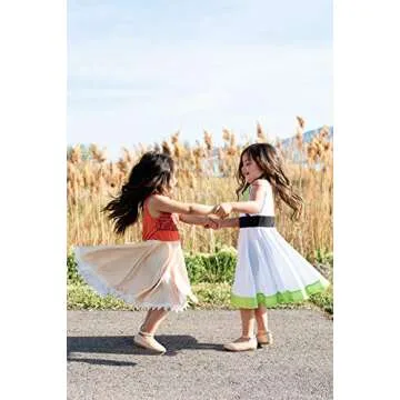 Little Adventures Astro Twirl Dress (X-Small Size 2) - Machine Washable Child Pretend Play and Party Dress with No Glitter