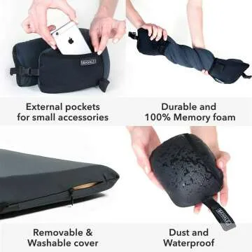 Banale Omni Pillow - 3-in-1 Travel Comfort Solution