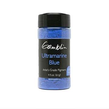 Ultramarine Blue Dry Pigment - 4 oz Container