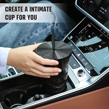 Stylish BLING NEW 24oz Tumbler with Lid and Straw