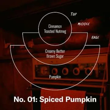 PF CANDLE CO Spiced Pumpkin Candle 7.2 OZ for Cozy Vibes