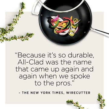 All-Clad 8.5-Inch Nonstick Fry & 2.5-Quart Saucepan Set