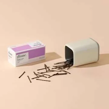 Diane 2” Black Bobby Pins for All Hairstyles