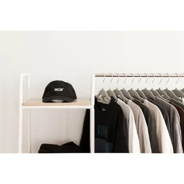 IRIS USA Clothes Rack Elegant Storage Solution Untangle Clutter