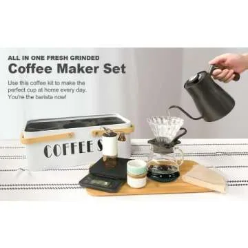 Portable Pour Over Coffee Maker Set: Perfect for Travel