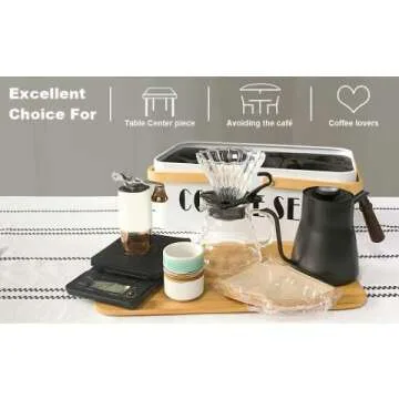 Portable Pour Over Coffee Maker Set: Perfect for Travel