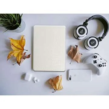 KEROM Compatible with Crocodile MacBook Pro 15 inch Case 2019 2018 2017 2016 Release A1990 A1707 with Touch Bar, Crocodile Skin Alligator Skin PU Leather Hard Shell Case & Keyboard Cover, White