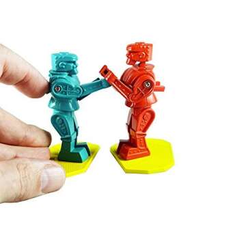 World's Smallest Rock 'Em Sock 'Em Robots - Mini Boxing Fun