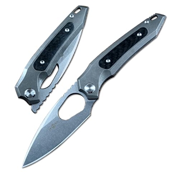 TwoSun TS382 Pocket Knife with 14C28N Steel Blade