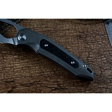 TwoSun TS382 Pocket Knife with 14C28N Steel Blade