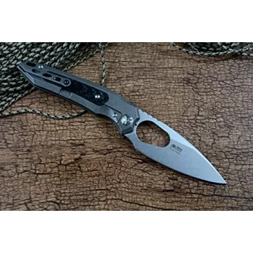 TwoSun TS382 Pocket Knife with 14C28N Steel Blade
