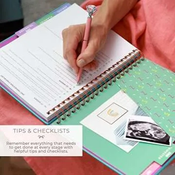 Clever Fox Pregnancy Planner for Expecting Moms - Keepsake