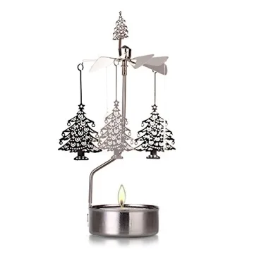 Charming Rotating Candle Holder for Any Occasion