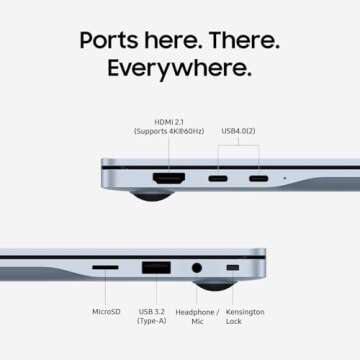 SAMSUNG 15.6" Galaxy Book4 Edge Business Laptop, Copilot + AI PC Computer, Snapdragon X Plus Processor, Live Captions, FHD LED Anti-Glare Display, Long-Lasting Battery, 2024 Version, NP754XQA-KB2US