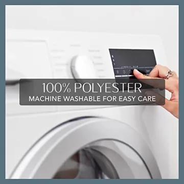 Elrene Home Fashions Matine Weatherproof Tab-Top Indoor/Outdoor Solid Color Curtain Panel for Porch, Pergola, Patio, Deck, 52”W x 84”L, White