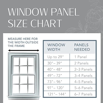 Elrene Home Fashions Matine Weatherproof Tab-Top Indoor/Outdoor Solid Color Curtain Panel for Porch, Pergola, Patio, Deck, 52”W x 84”L, White