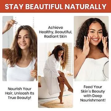 Papa Rozier Farms Rosemary Pure Organic Castor Oil of Haiti - Cold Pressed - Hexane Free - Hair Growth Treatment - Hair Growth for Thicker Eyelashes and Eyebrows - Hair Loss Treatment, Pack of 1