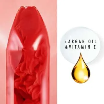 L’Oréal Paris Colour Riche Red Lipstick, Long Lasting, Satin Finish Smudge Proof Lipstick with Hydrating Argan Oil & Vitamin E, Reds of Worth, Respected Red, 0.13 Oz