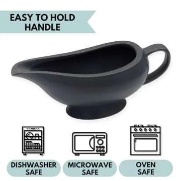 Elegant Ceramic Gravy Boat - Perfect for Dining