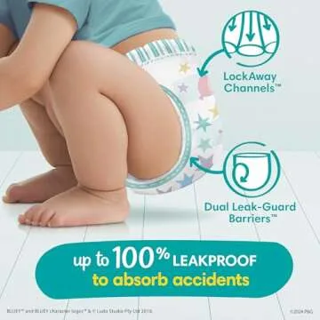 Pampers Easy Ups Training Pants with Bluey - Size 2T-3T