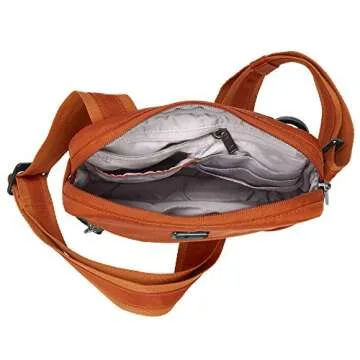 Lewis N. Clark Women's Secura Anti-Theft Commuter Shoulder Bag, Ember