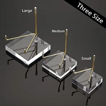 Hipiwe Adjustable Acrylic Display Stand for Collectibles