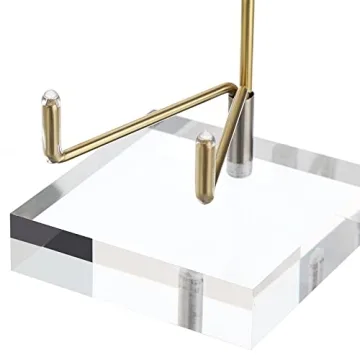 Hipiwe Adjustable Acrylic Display Stand for Collectibles