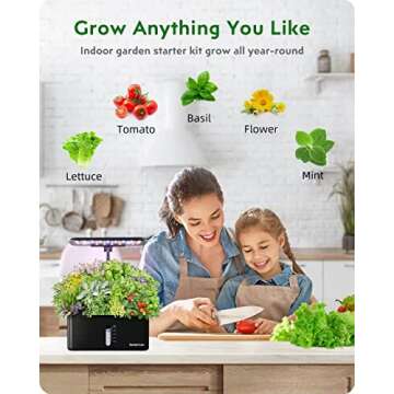 GardenCube 160pcs Hydroponic Pods Kit: Grow Anything Kit with 40 Grow Sponges, 40 Grow Baskets, 40 Grow Domes, 40 Pod Labels - Compatible with Hydroponics Supplies from All Brands