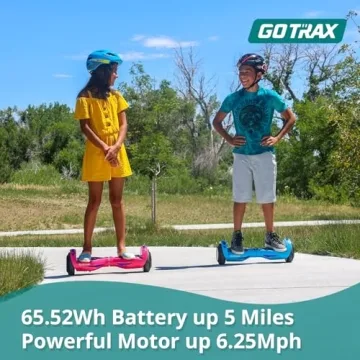 GOTRAX NOVA Hoverboard with LED Wheels & Self Balancing