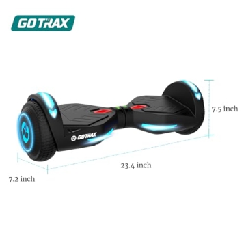 GOTRAX NOVA Hoverboard with LED Wheels & Self Balancing
