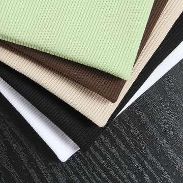 Artfish Women's Scoop Neck Sleeveless Knit Ribbed Fitted Casual Crop Tank Top