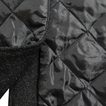 Alpha Industries USN Wool Pea Coat for Men in Grey