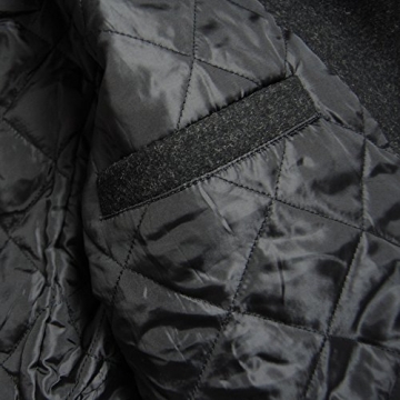 Alpha Industries USN Wool Pea Coat for Men in Grey