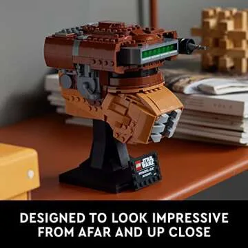 LEGO Star Wars Princess Leia (Boushh) Helmet Set for Adults 75351 (670 Pieces)