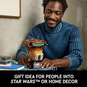 LEGO Star Wars Princess Leia (Boushh) Helmet Set for Adults 75351 (670 Pieces)