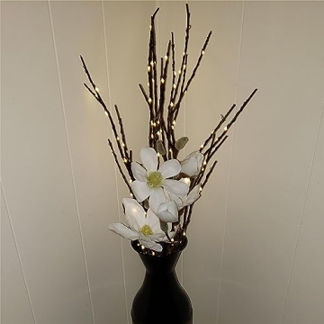 Twinkle Star LED Brown Willow Branches for Home Decor