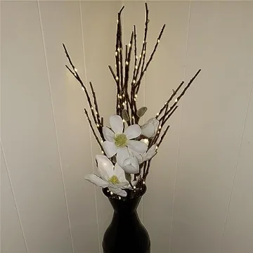 Twinkle Star LED Brown Willow Branches for Home Decor