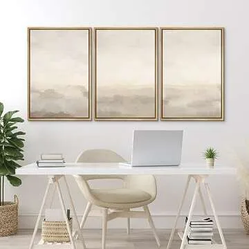 Stylish MUDECOR Framed Canvas Prints for Modern Home Decor