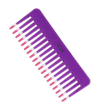 Vega Shampoo Comb 1268 for Effortless Detangling