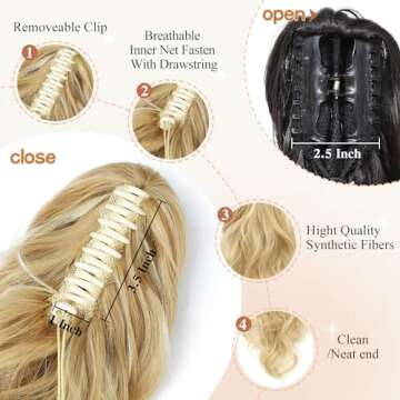 MORICA 24" Ponytail Extension for All Occasions