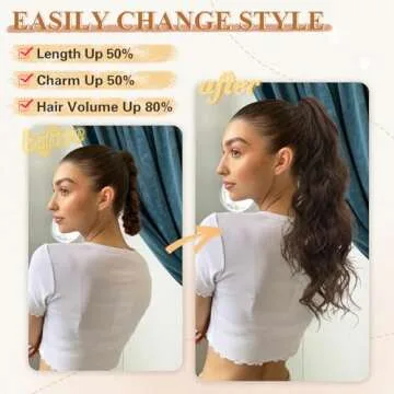 MORICA 24" Ponytail Extension for All Occasions