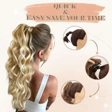 MORICA 24" Ponytail Extension for All Occasions