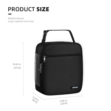 AYEANY Insulated Lunch Bag for Men & Women - Large Capacity