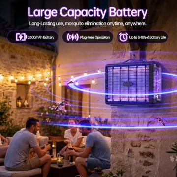Powerful Electric Bug Zapper for Home and Outdoor Areas