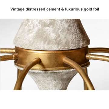 LOVEDIMA 38.2" French Country Chandelier Elegant Light